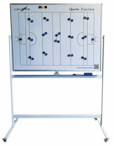Dressing Room Flip-Frame Heavy Metal Stand on wheels  90x120cm 180 degree Rotatable Tactic Board
