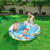 Bestway 60inch x 12inch Deep Dive 3 Ring Pool