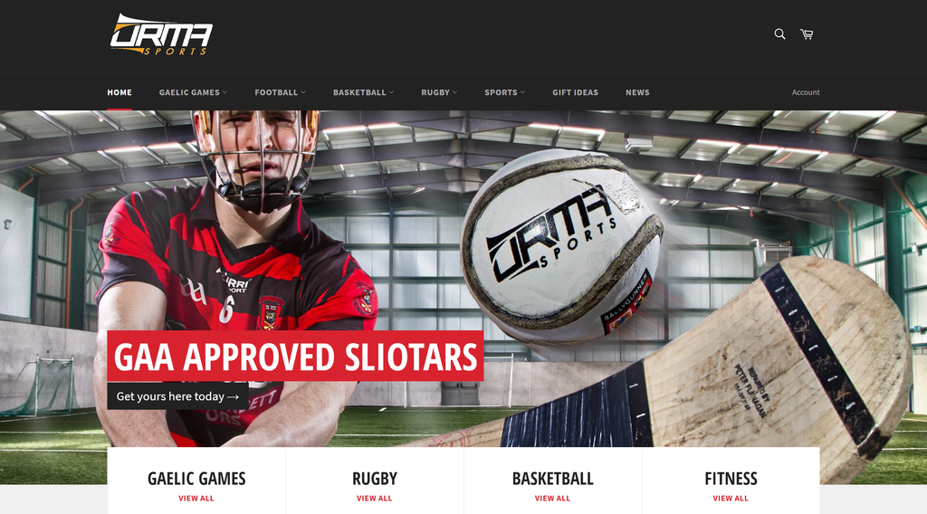 Urma Sports New Website Launch