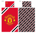 Manchester United Core Stripe Single Duvet Set