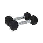 Urban Fitness PRO Hex Dumbbell - Rubber Coated (Pair) 2.5kg