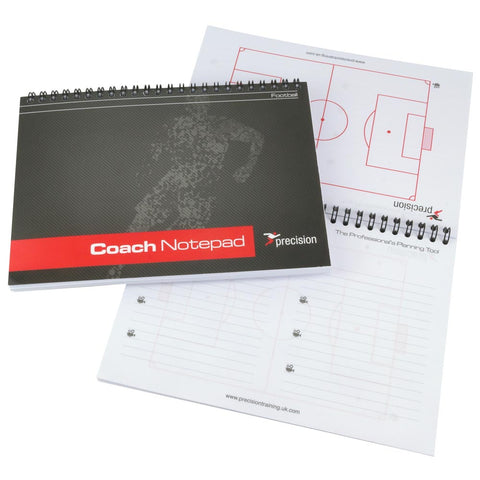 Precision A5 Football Pro-Coach Notepad
