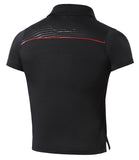 Kooga Dri-Lite Polo Shirt - Black and Red