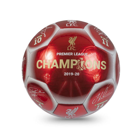 Team Merchandise - EPL Champions Metallic Signature Football